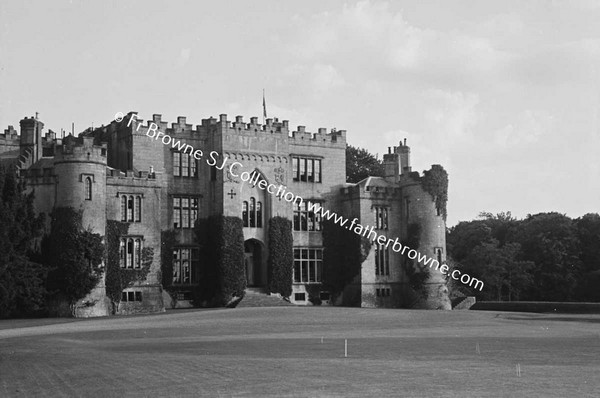 BIRR CASTLE  CASTLE FROM MOAT